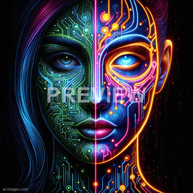 10586 - half-of-her-face-resembles-a-glowing-digital-network-_250703095404_00001